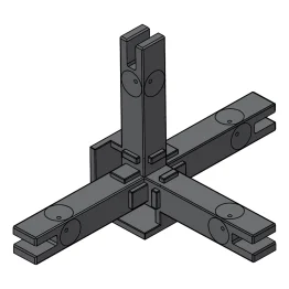 Jonction 4 voies CADRO vitrine