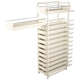 Colonne 11 tiroirs simples 2 doubles en 750 mm