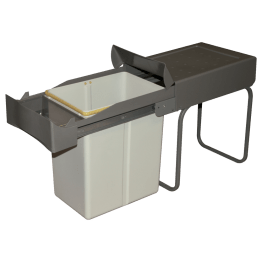 Poubelle coulissante 20 L