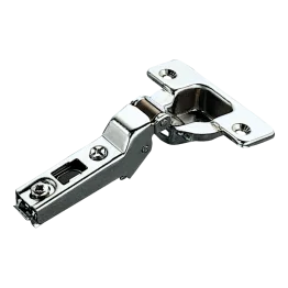 Charnière 110° en semi-applique amortie