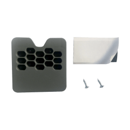 Fixation sur porte pour poubelle SDB