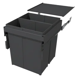 Poubelle EVO tri sélectif 80 L