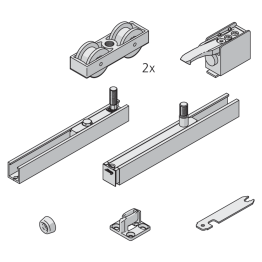 Garniture 1 porte Junior 80/B Pocket