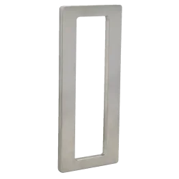 Poignée rectangle pour porte coulissante