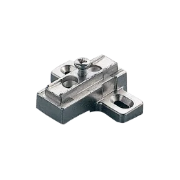 Embase pour charnière à prolongement