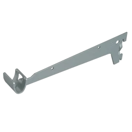 Support penderie pour crémaillère acier
