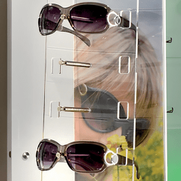 Support lunettes tige