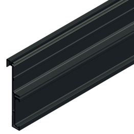 Profil haut/bas pour cadre de porte PS40