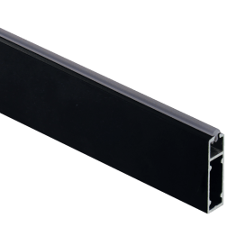 Tube de penderie rectangle antibruit