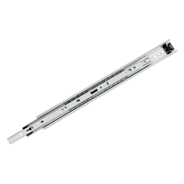 Coulisses à billes faible hauteur sortie totale 40 kg