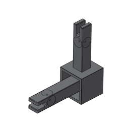 Jonction 2 voies CADRO