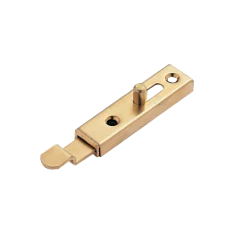 Loqueteau d'armoire coudé à poussoir