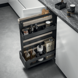 Ensemble coulissant SOUS-CHEF TRAY pain-bouteille