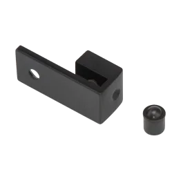 Fixation pour bouton de vitrine