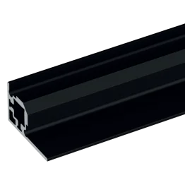 Profil CADRO vitrine et tablette bois