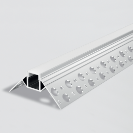 Profil angle interne encastrable pour mur