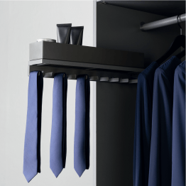 Porte-accessoires et rangement coulissant