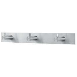 Portemanteau inox rond