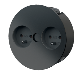 Bloc 2 prises encastrable Twist