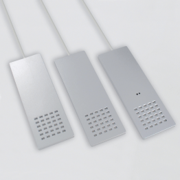 Kit 3 spots LED rectangulaires en applique 12 V