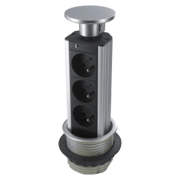 Bloc prises encastrable diamètre 80