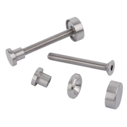 Kit de fixations simples pour poignées de porte battante