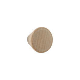 Bouton bois conique