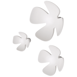 Portemanteau 3 fleurs