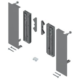 Set attache façade MERIVOBOX tiroir E à l’anglaise avec insert