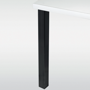 Pied de table carré 60 mm