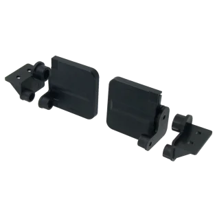 Charnières pour trappe avec amortisseur