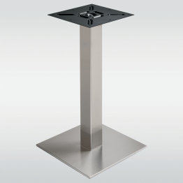 Pied de table carré