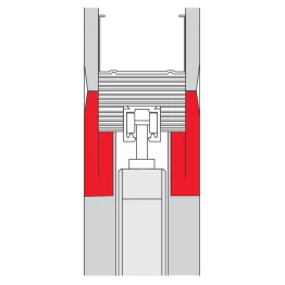 Kit de finition pour porte coulissante