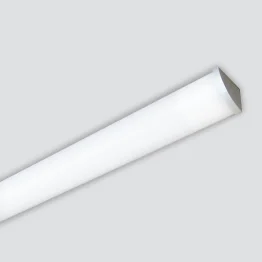 Réglette LED d'angle en applique avec interrupteur