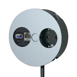 Bloc 1 prise, 1 RJ45 et 1 port USB transfert encastrable Twist