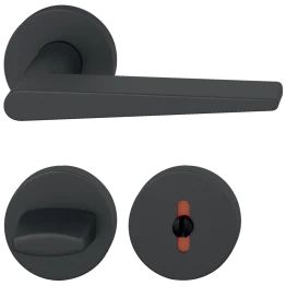 Ensemble sur rosace ronde 1005