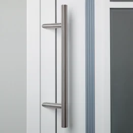 Poignée inclinée inox