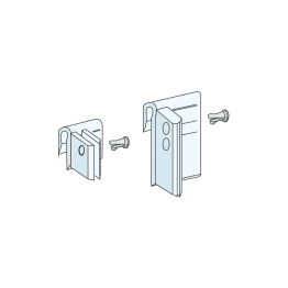 Clip pour rail plexi