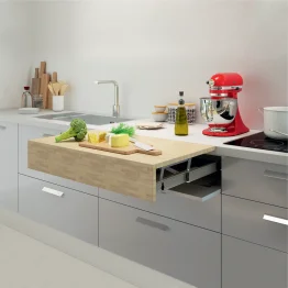 Ferrure pour plan de travail amovible OPLA TOP