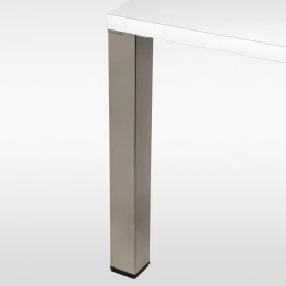 Pied de table carré 80 mm