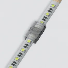 Connexion double pour bande blanc ajustable