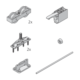 Garniture 1 porte Junior 80/Z