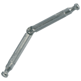 Tourillon double articulé