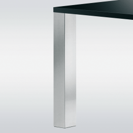 Pied de table carré 100 mm