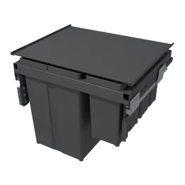 Poubelle EVO tri sélectif 74 L