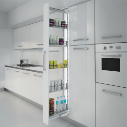 Ensemble coulissant étroit pour colonne