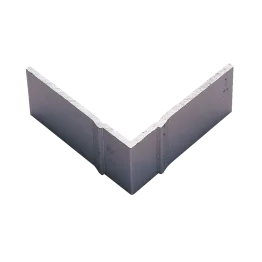 Equerre d'assemblage pour grille cache-radiateur