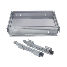 Tiroir avec coulisses pour caisson de bureau