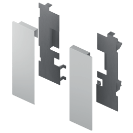 Attache façade LÉGRABOX tiroir C à l'anglaise avec insert