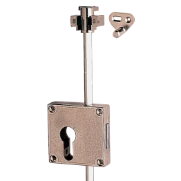 Serrure 3 points pour cylindre Européen